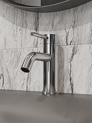 Смеситель для раковины STWORKI Киркенес S45010CR цвет Хром-7