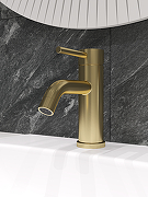 Смеситель для раковины STWORKI Киркенес S45010GM цвет Золото матовое-7