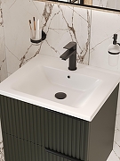 Смеситель для раковины STWORKI Готланд S13010BK цвет Черный матовый-8