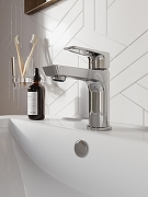 Смеситель для раковины STWORKI Хельсинки S33010CR цвет Хром-7