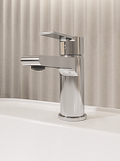 Смеситель для раковины STWORKI Дублин S41010CR цвет Хром-7