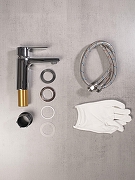 Смеситель для раковины STWORKI Дублин S41010CR цвет Хром-11