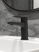 Смеситель для раковины STWORKI Дублин S41010BK цвет Черный матовый-7