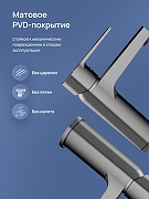 Смеситель для раковины STWORKI Дублин S41010GB цвет Вороненая сталь-2