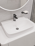 Смеситель для раковины STWORKI Дублин S41010GB цвет Вороненая сталь-8