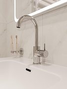 Смеситель для раковины STWORKI Стокгольм S36015CR цвет Хром-7