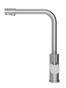 Смеситель для кухни Domaci Ливорно D8672S цвет Сталь-11