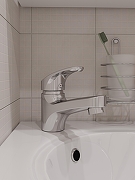 Смеситель для раковины DIWO Коломна DW-KL02CR цвет Хром-7