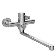 Смеситель для ванны STWORKI Киркенес S45115S универсальный цвет Нержавеющая сталь-8