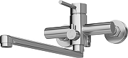 Смеситель для ванны STWORKI Киркенес S45115S универсальный цвет Нержавеющая сталь-9
