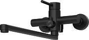 Смеситель для ванны STWORKI Киркенес S45115BK универсальный цвет Черный матовый-8