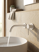 Смеситель для раковины STWORKI Эстерсунд S31040WH цвет Белый матовый-3