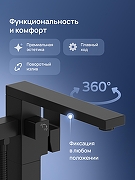 Смеситель для ванны STWORKI Карлстад S35130BK цвет Черный матовый-7