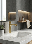 Смеситель для раковины DIWO Тула DW-TU03GM цвет Золото матовое-8