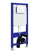 Инсталляция STWORKI Хельсинки S33500WH с клавишей смыва цвет Белый глянцевый-6