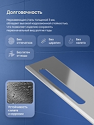 Металлическая полка STWORKI Стокгольм S36377GB цвет Вороненая сталь-2
