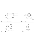 Набор аксессуаров для ванной STWORKI Стокгольм S36388BKW цвет Черный матовый Белый-11