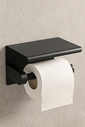 Держатель туалетной бумаги STWORKI Хельсинки S33345BK цвет Черный матовый-5