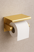 Держатель туалетной бумаги STWORKI Хельсинки S33345GM цвет Золото матовое-5