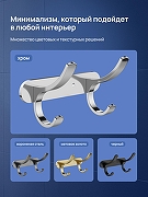 Вешалка для полотенец STWORKI Киркенес S45305CR цвет Хром-4