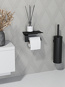 Держатель туалетной бумаги STWORKI Вестфолл S08345BK цвет Черный матовый-5