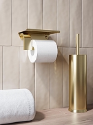 Держатель туалетной бумаги STWORKI Вестфолл S08345GM цвет Золото матовое-5