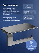 Держатель туалетной бумаги STWORKI Вестфолл S08345GB цвет Вороненая сталь-1