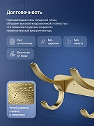 Вешалка для полотенец STWORKI Киркенес S45306GM цвет Золото матовое-1