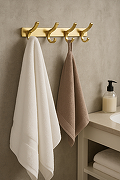 Вешалка для полотенец STWORKI Киркенес S45307GM цвет Золото матовое-6