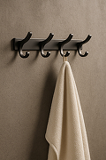 Вешалка для полотенец STWORKI Киркенес S45307GB цвет Вороненая сталь-6
