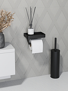 Держатель туалетной бумаги STWORKI Стокгольм S36345BK цвет Черный матовый-5