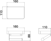 Держатель туалетной бумаги STWORKI Стокгольм S36345GM цвет Золото матовое-8