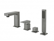 Смеситель на борт ванны Grocenberg GB6008-1BG цвет Графит