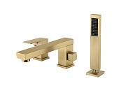 Смеситель на борт ванны Grocenberg GB6008MG цвет Золото матовое