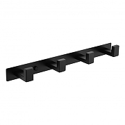 Вешалка для полотенец Grocenberg AC0014BL цвет Черный матовый