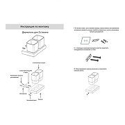 Стакан для зубных щеток Grocenberg AC0022CR двойной цвет Хром-5