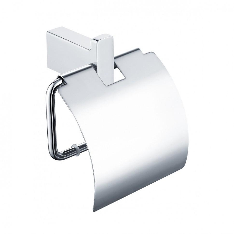 Держатель туалетной бумаги Grocenberg AC0029CR с крышкой 