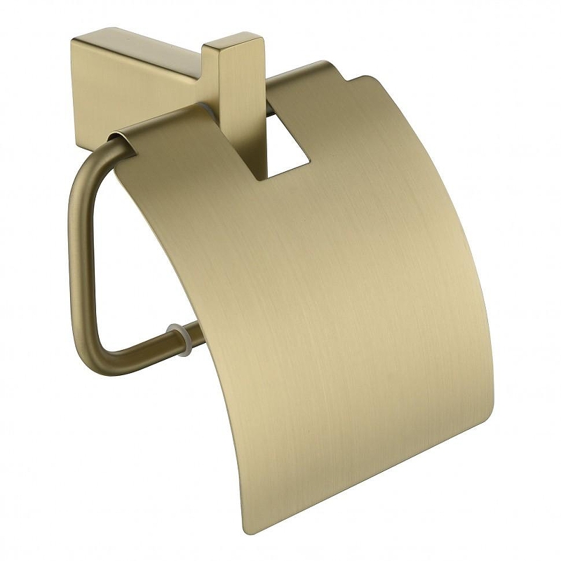 Держатель туалетной бумаги Grocenberg AC0029MG с крышкой 