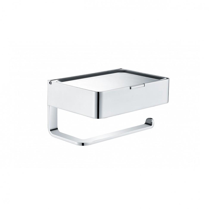 Держатель туалетной бумаги Grocenberg AC0050CR с полкой 