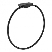Кольцо для полотенец Grocenberg AC0063BL цвет Черный матовый