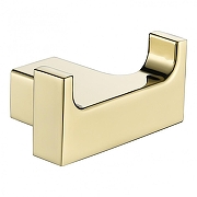 Двойной крючок Grocenberg AC0018GO цвет Золото глянцевое