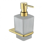 Дозатор для жидкого мыла Grocenberg AC0064GO цвет Золото глянцевое