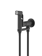 Гигиенический душ со смесителем Aquatek Альфа AQ1919MB цвет Черный матовый