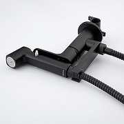 Гигиенический душ со смесителем Aquatek Альфа AQ1919MB цвет Черный матовый-6