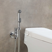Гигиенический душ со смесителем Aquatek Альфа AQ1921CR цвет Хром-1