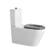 Унитаз компакт Aquatek AQ2213-00 цвет Белый с бачком и сиденьем Микролифт-5