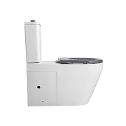 Унитаз компакт Aquatek AQ2213-00 цвет Белый с бачком и сиденьем Микролифт-6