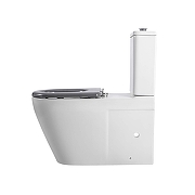 Унитаз компакт Aquatek AQ2213-00 цвет Белый с бачком и сиденьем Микролифт-8