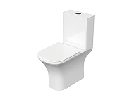 Унитаз компакт Aquatek Optima T Square AQ4421-00 цвет Белый с бачком и сиденьем Микролифт-1