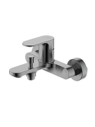 Смеситель для ванны Aquatek Альфа AQ1940BGM цвет Оружейная сталь